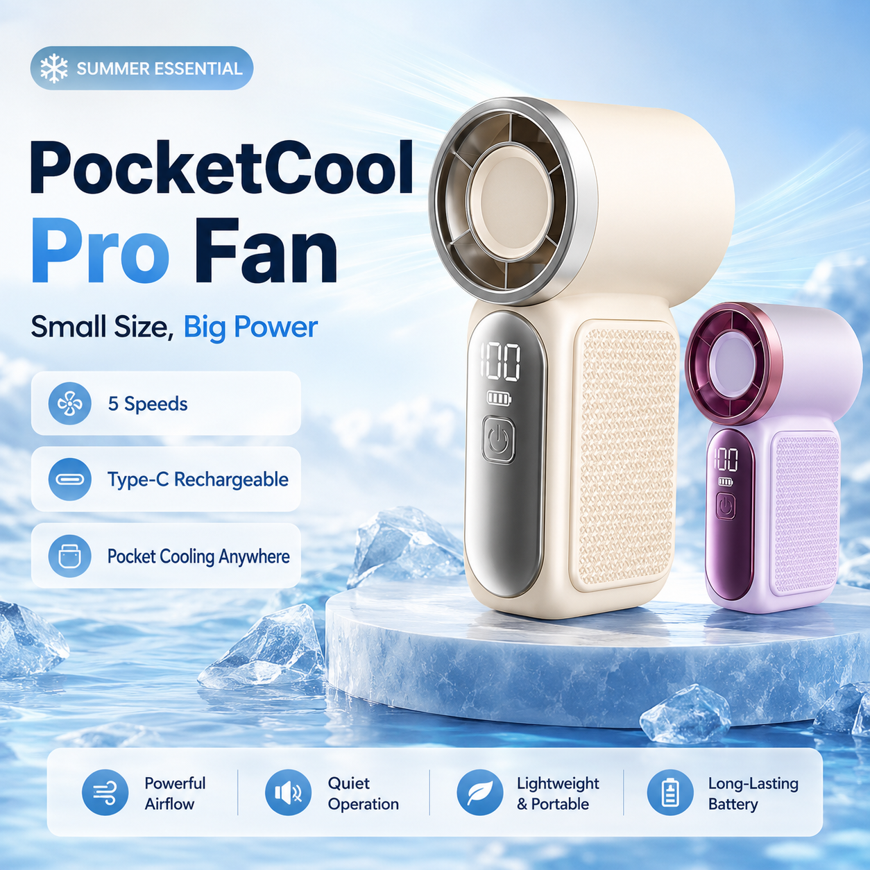 Pocket Ice Pro Fan
